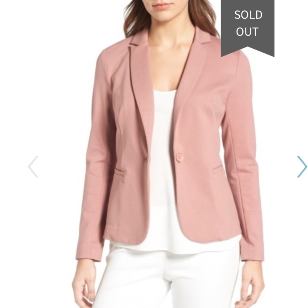 Olivia Moon long sleeve knit blazer